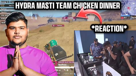 Hydra Masti Team Chicken Dinner Reaction Hydra Masti On Fire