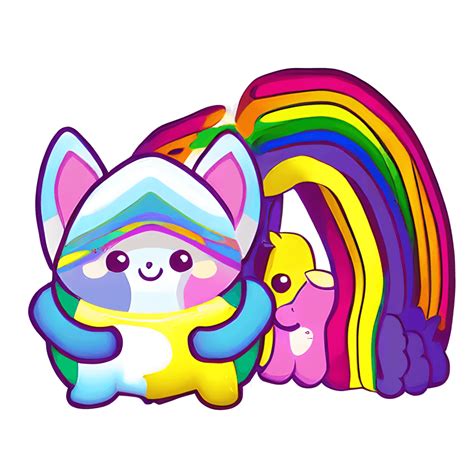 Rainbow Friends in Real Life · Creative Fabrica