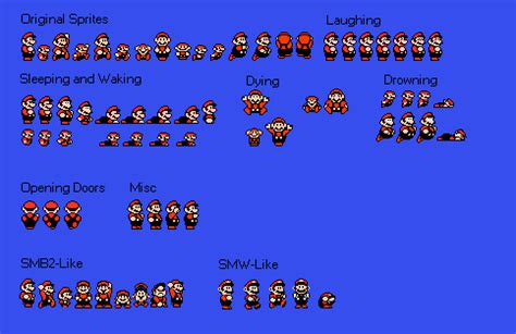 SMB3 edited sprites by Ragameechu on DeviantArt