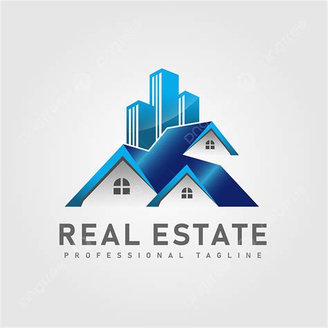 Real Estate Building Vector Art PNG, Real Estate Building Logo, Logo ...