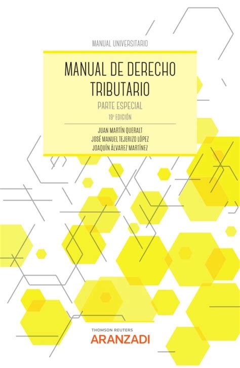 Manuales Manual De Derecho Tributario Parte Especial Ebook