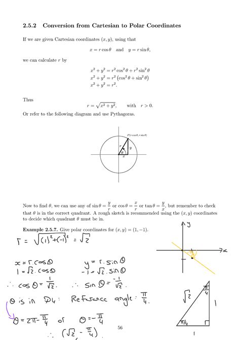 Week Lecture Algebra Section Conversion From Cartesian To