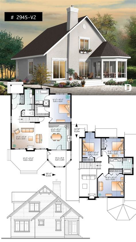 Cottage Style House Plans Screened Porch