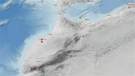 Terremoto En Marruecos Estas Son Las Localidades De Andaluc A En Las