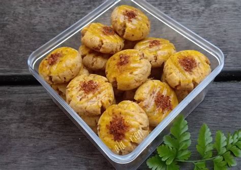 Resep Kukis Abon Keju Pedas No Oven Oleh Ririn Kristanti Cookpad