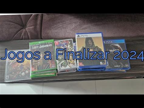 Lista De Jogos Para Zerar Em 2024 YouTube