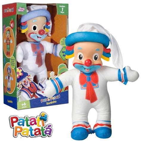 Boneco Patati Patat Brinquedo Infantil Pel Cia Soninho Beb Baby