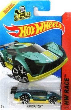 駿河屋 SUPER BLITZEN グリーンイエロー Hot Wheels HW RACE CFK B ホットウィールhotwheels