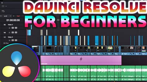 DaVinci Resolve COMPLETE Beginner Tutorial Editing Your First Video