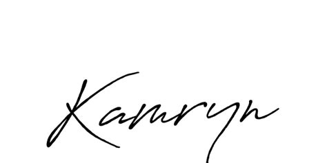 75 Kamryn Name Signature Style Ideas Creative Esignature