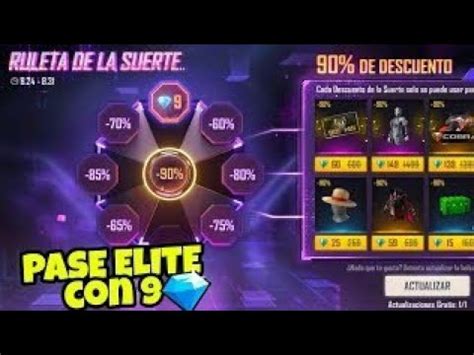 Nueva Ruleta De La Suerte Para Conseguir Pase Elite Diamante Nuevo