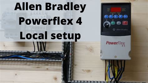 Allen Bradley Powerflex Local Mode Set Up And Factory Reset Single