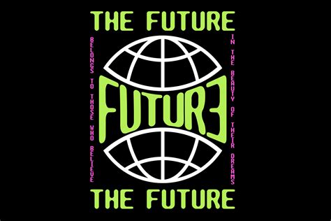 Future Graphic Template Tee Design Graphic by Spacelabs Studio ...