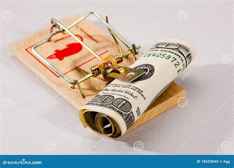 Money Trap Stock Photo - Image: 18529840