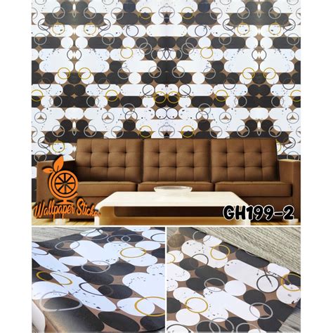 Jual Wallpaper Dinding Bermotif Wallsticker Bertekstur Wallpaper