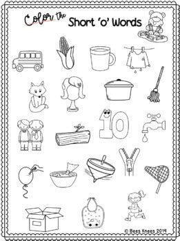 Cvc Work Work Short Vowels Worksheets By Bees Knees Tpt