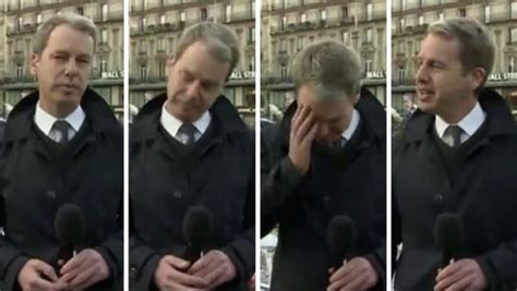 Bbcs Graham Satchell Breaks Down On Air While Reporting On Paris