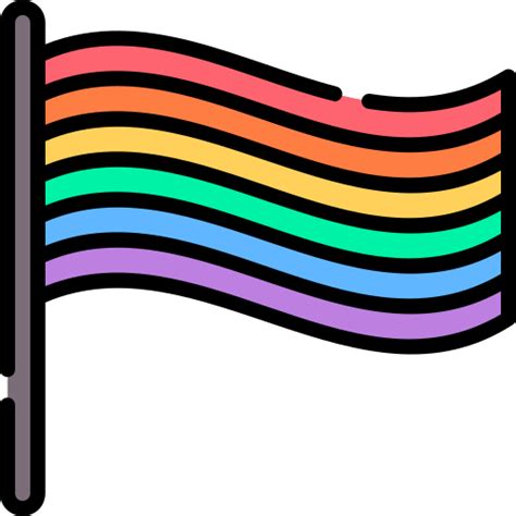 Rainbow Flag Free Flags Icons