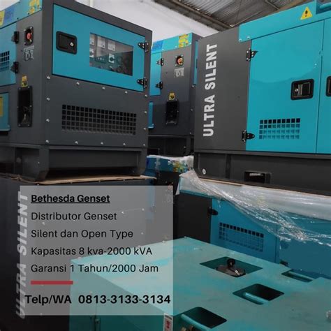 Jual Jual Genset Silent Yanmar Kva Stamford Di Lapak Yudi Bethesda