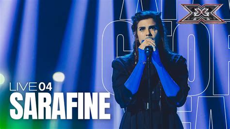 SARAFINE Porta Solo La Sua Voce Con Califano A X Factor 2023 LIVE 4