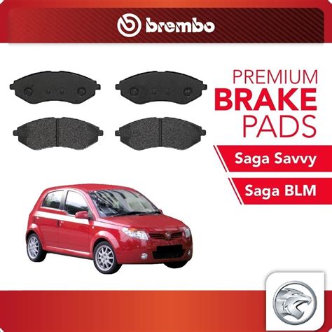 BREMBO Front Brake Pads 1 Set For Proton Saga BLM Saga FLX Savvy