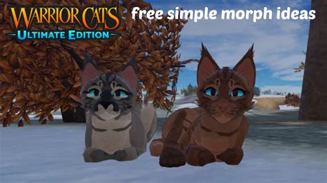 Free Simple Morph Ideas In Wcue Warrior Cats Ultimate Edition Roblox