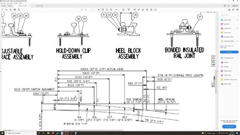 How To Create A Turnout Block In Autocad Youtube