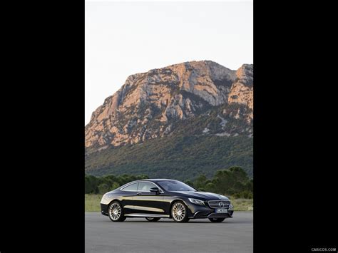 2015 Mercedes Benz S65 Amg Coupe Anthracite Blue Side Hd