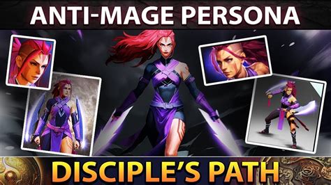 NEW Female Anti Mage Persona Disciple S Path Dota 2 YouTube