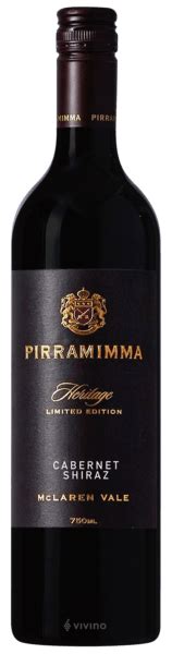 Pirramimma Heritage Limited Edition Cabernet Shiraz Vivino Us