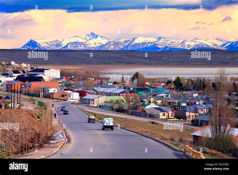 Calafate City. Santa Cruz, Argentina Stock Photo: 53546978 - Alamy