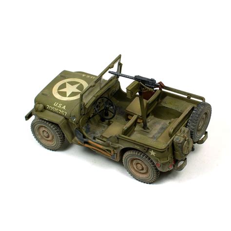 Macheta Militara Tamiya Jeep Willys British Special Air Service Jeep 1