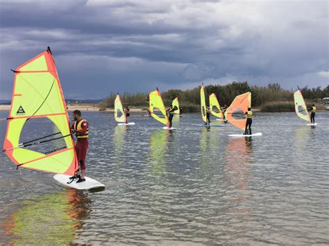 Sesiones de Vela y de Windsurf de los estudiantes de 3 º de CAFyD en el