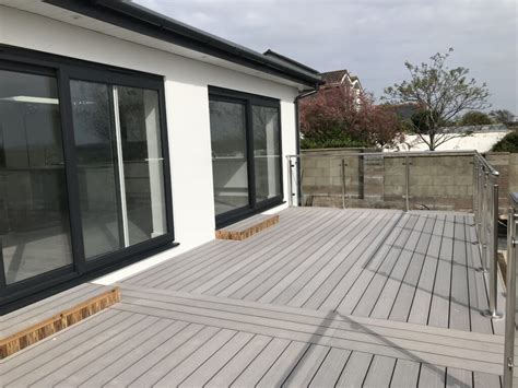 Grey Composite Decking Decorating Design Ideas