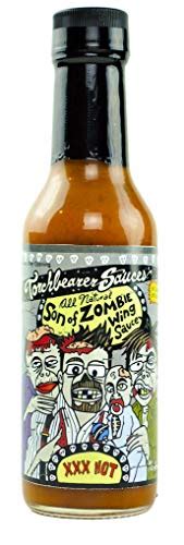 Torchbearer Sauces Hot Sauce Bundle Set 5 Oz Each Zombie Apocalypse