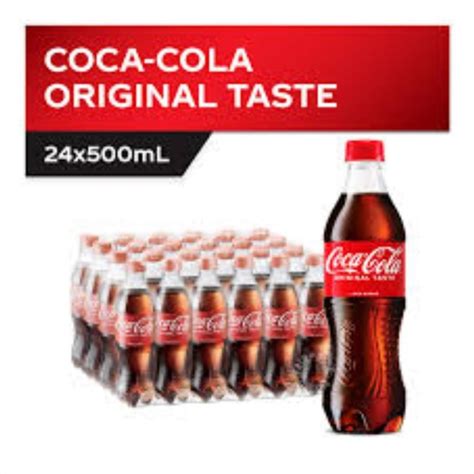 Coca Cola Original Taste Less Sugar 500ml 24 Food Drinks