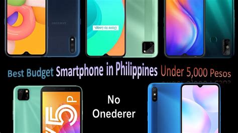 Best Budget Smartphone In 2020 Under 5 000 Pesos Specs And Price In Philippines Youtube