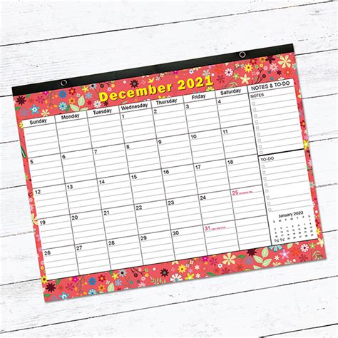 Custom Desk Pad Calendar Printing Service