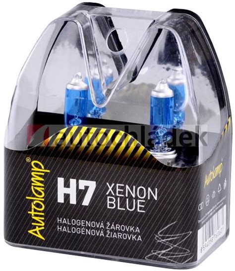 AUTOLAMP Žárovka H7 12V 55W PX26d XENON BLUE 2 ks Auto Chládek s r o