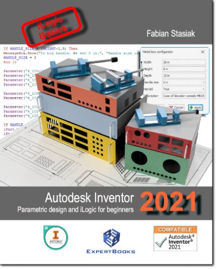 Books For Autodesk Inventor 2021 Beginner Users Expertbooks