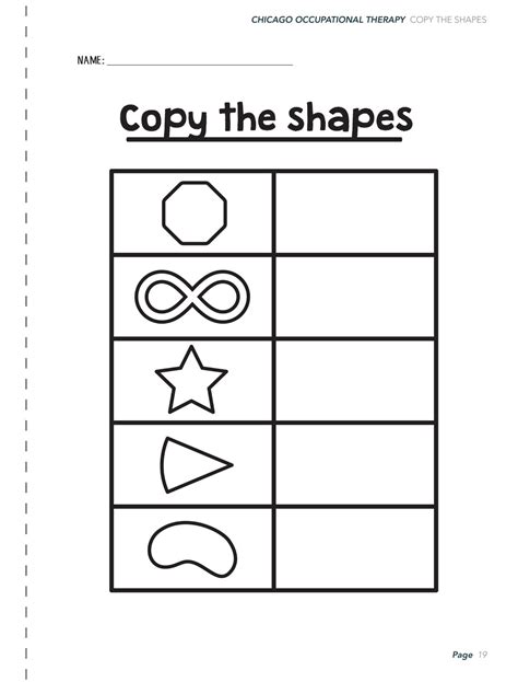 Free Printable Visual Motor Worksheets Printable Templates