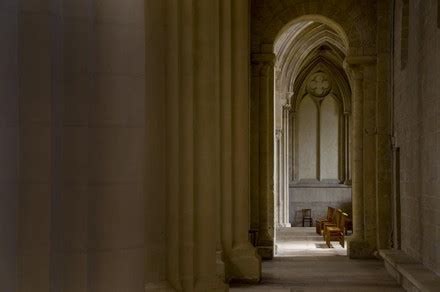 Abbaye Aux Dames Saintes Saintes Departement Editorial Stock Photo