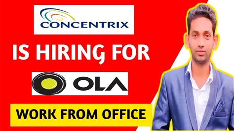 Concentrix Is Hiring For OLA Process Jobs In Concentrix For Freshers