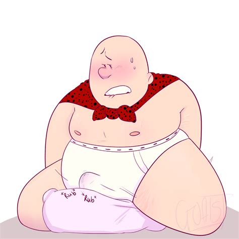 Rule 34 Bald Captain Underpants Captain Underpants Series Erection Male Male Only Underwear