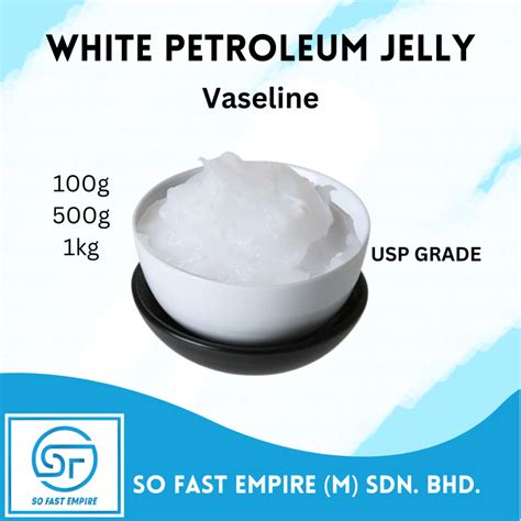 White Petroleum Jelly Vaseline Usp Grade Pharmaceutical G G