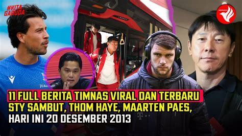 Sty Sambut Thom Haye Timnas Jay Idzes Nathan Menyusul Uji Coba