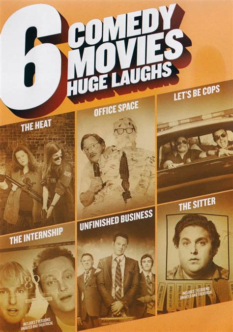 6 Comedy Movies Huge Laughs (Boxset) on DVD Movie