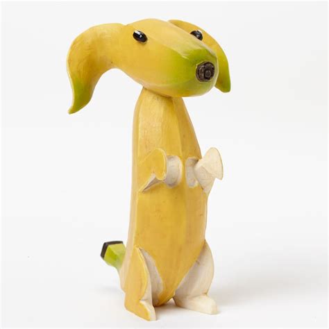 Home Grown Veggie Animal Figurine - Banana Dachshund, Standing ...