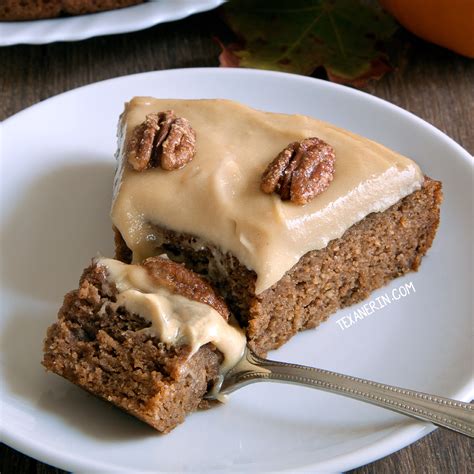 Paleo Pumpkin Cake With Maple Cream Frosting Texanerin Baking