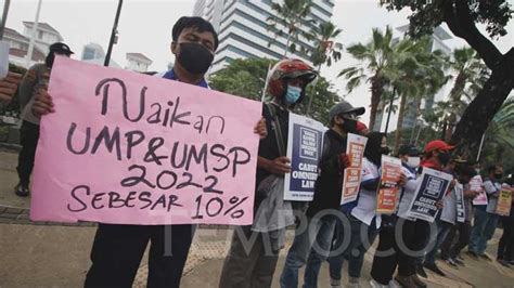 Ump 2022 Tertinggi Dki Jakarta Terendah Jawa Tengah Bisnis